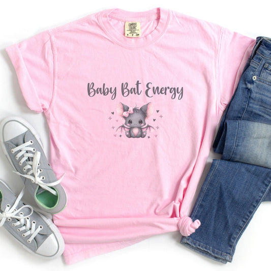 Baby Bat Shirt – Spooky Coquette Halloween Tee for Kawaii Goth Girls