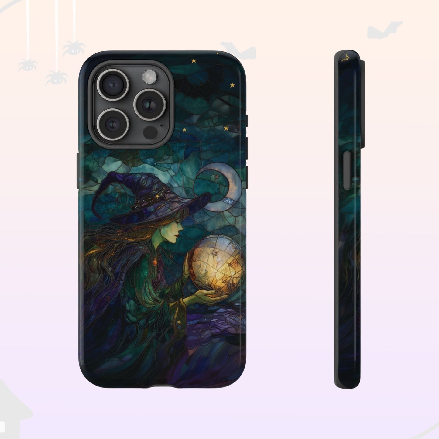 Vintage Witch Halloween Phone Case for iPhone, Galaxy & Pixel