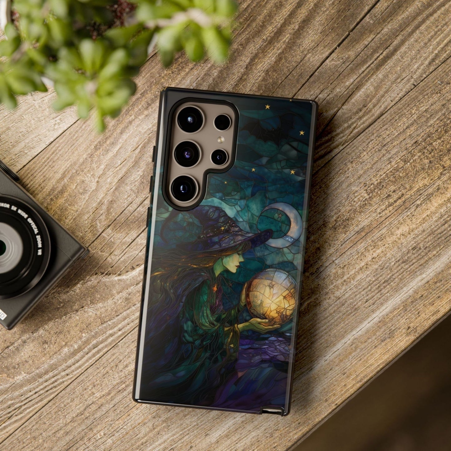 Vintage Witch Halloween Phone Case for iPhone, Galaxy & Pixel