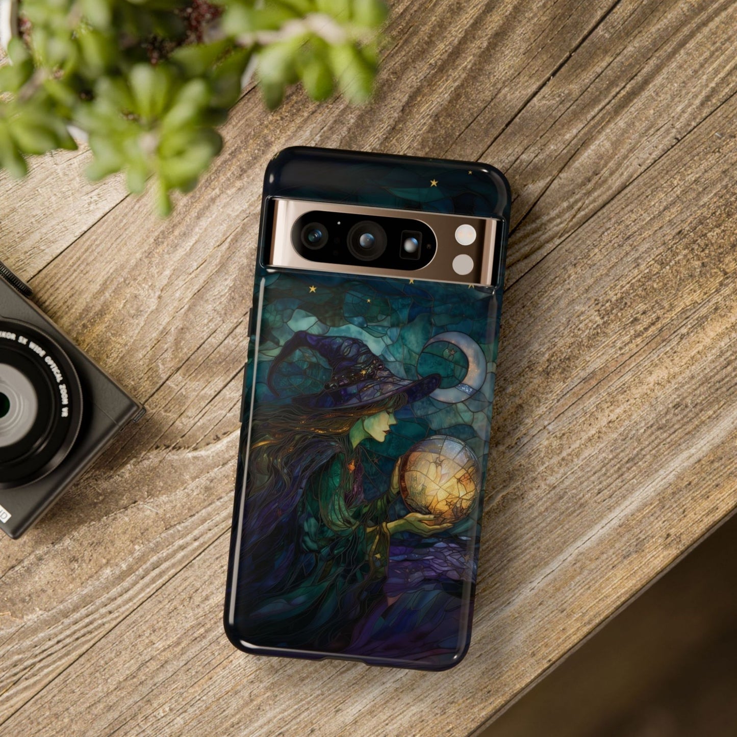 Vintage Witch Halloween Phone Case for iPhone, Galaxy & Pixel