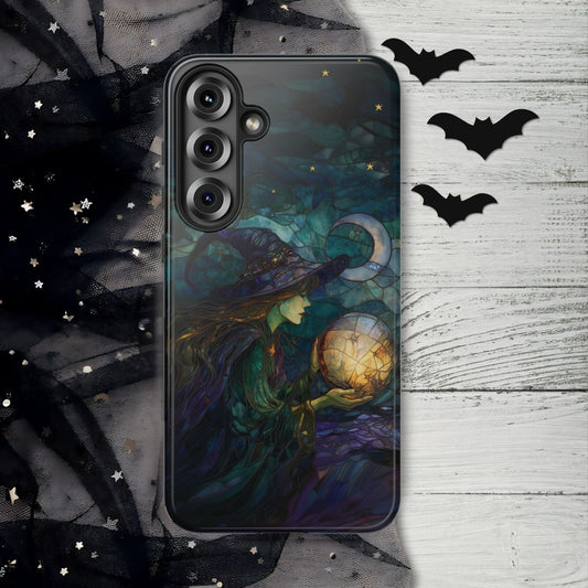 Vintage Witch Halloween Phone Case for iPhone, Galaxy & Pixel